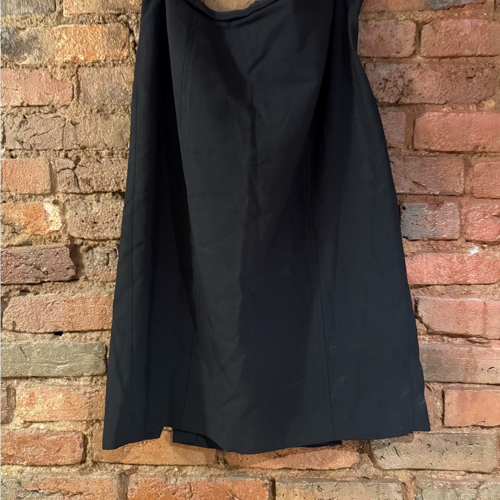 Ann taylor loft Black Knee-Length A-Line Skirt size 6